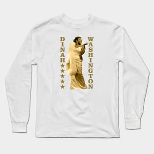 Dinah Washington Long Sleeve T-Shirt